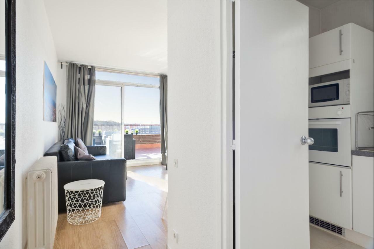 Ferienwohnung Sants Station Penthouse Barcelona Exterior foto